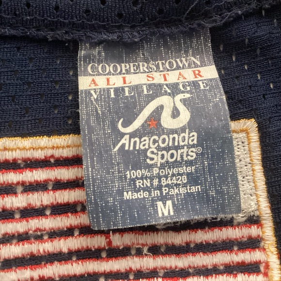 Vintage Cooperstown All Star Village Baseball Jersey mens size medium - Picture 10 of 11